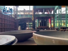 Диаметр 89-10000мм конца тарелки холодной формовки эллиптический для санитарной конструкции