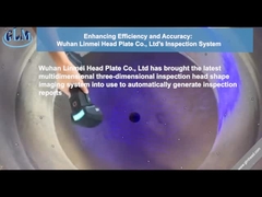 головка Асме сосуда под давлением углеродистой стали толщины диаметра 88мм 2590мм выгнутая