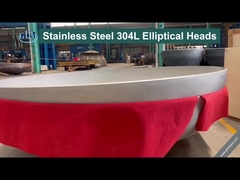 GB ASME Нержавеющая сталь Концы тарелки Коммерческие интертехнологические головки баков Эллипсоидные 300 мм