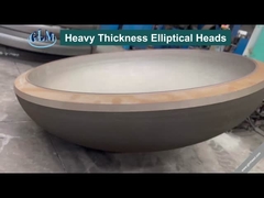 10000 мм горячеобразный эллипсоидный наконец блюда полусферные головки резервуара для топливного бака ASME