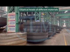 ASME Углеродистая сталь Нержавеющая сталь Эллиптическая головка