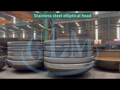 Asme 316l Давление сосуда Окончания блюда Эллипсоидная голова 10000 мм