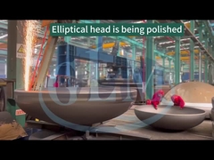 Углеродистая сталь, наполненная резервуарами, эллиптическая голова