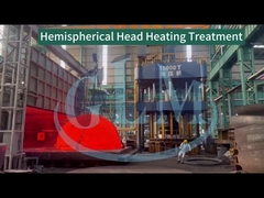 Половиносферная углеродистая сталь конечная крышка давление головка басселя для бака пропана