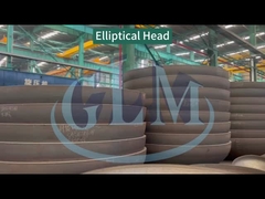 Индивидуально изготовленный эллиптический днище ASME SA517 Grade A, соотношение 2:1, диаметр 1300 мм, толщина 30 мм