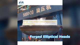Ковка эллиптических головок из углеродистой стали