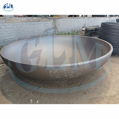 Толщина диаметра 44mm верхнего днища резервуара 2700mm 2:1 стали углерода эллиптическая