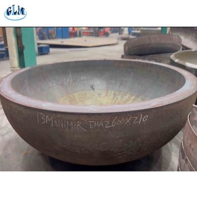 Полировка промышленных требований для изготовления полусферических днищ для применений высокого давления