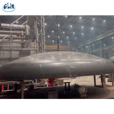 Настраиваемое давление 4200 мм диаметром Торисферная голова с горячим прессованием для сосудов под давлением