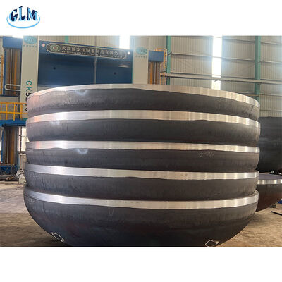 Эллиптическая головка диска с проверкой UT и коэффициентом уменьшения 10% для сосудов под высоким давлением до 10000 мм