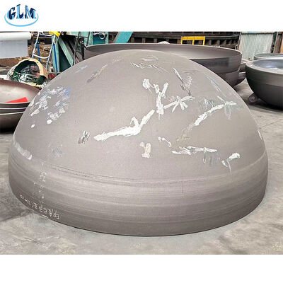 2-300 мм толщины, высокого давления сопротивления, сегментированная полусферная головка резервуара для промышленных судов