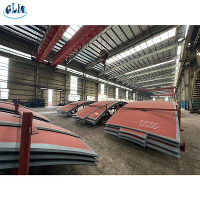 Сферная голова из нержавеющей стали с неразрушительным испытанием и натяжным соединением для сосудов под давлением