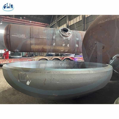SS304L DIN Сосуды Эллипсоидный конец с тарелкой Q235 Конечная крышка для резервуаров для хранения