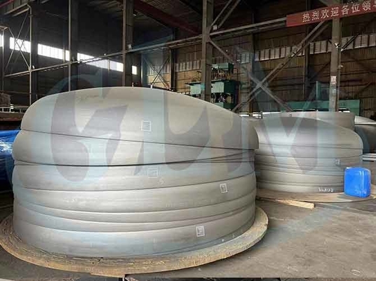 Голова блюда SA 516 Gr 70 толщины 20mm Diatemer 4600mm эллиптическая для сосудов под давлением
