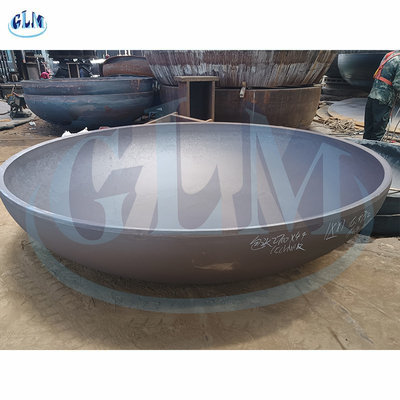 Стандарт PED GB штемпелюя эллиптическую нижнюю главную толщину 20mm диаметра 4500mm