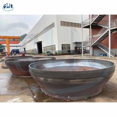 Заваренные крышки труб из нержавеющей стали ASME Q235 для дна судна