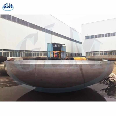 SS304 200MM резервуар для хранения жидкости полуэллиптическая крышка головы Q345B