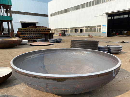 2 мм ASME CODE Формированный PED Полуэллиптический Размеры головки резервуара