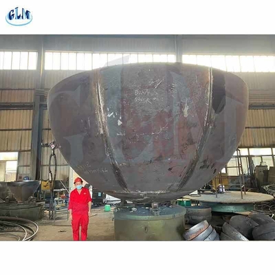 Углеродная сталь Hemi Tank Head Q345R 5388 мм Диаметр 66 мм