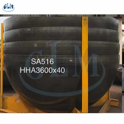Углеродистая сталь Hemi Tank End SA516 HHA 3600 мм Диаметр 40 мм