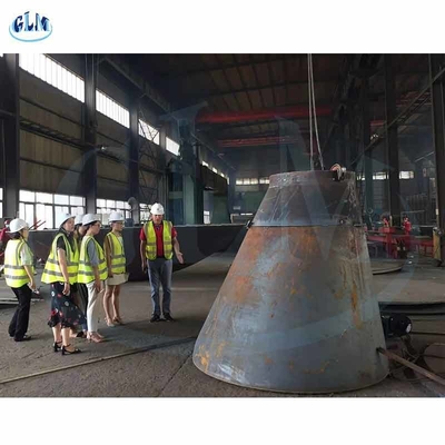 Диаметр головы 2500mm блюда конуса SA516 Gr70