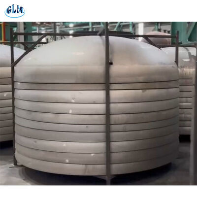 Пескоструйная обработка эллипсоидальных днищ толщиной от 2 мм до 300 мм, включая покраску для антикоррозионной защиты