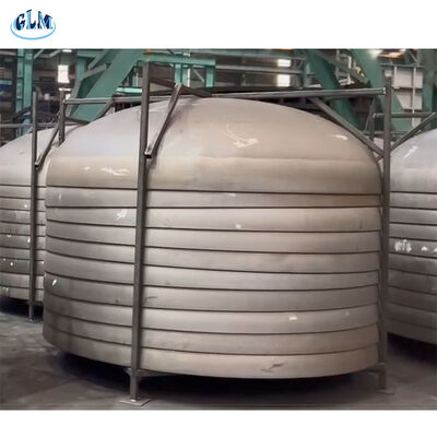 Эллиптическое днище, сертифицированное по ISO9001, толщиной 2-300 мм и коэффициентом уменьшения 10% для сосудов под давлением