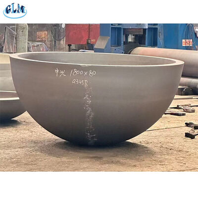 2-300 мм толщины Углеродистая сталь полусферные головки резервуаров изготовлены в соответствии со стандартом GB для оборудования под давлением