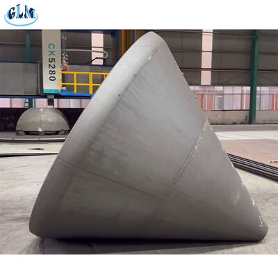 Конные резервуары из углеродистой стали с углом конуса 15°, 30°, 45°, 60° для промышленных применений