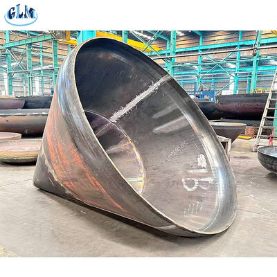 Конические днища из углеродистой и нержавеющей стали с коэффициентом сужения 10% для промышленного применения